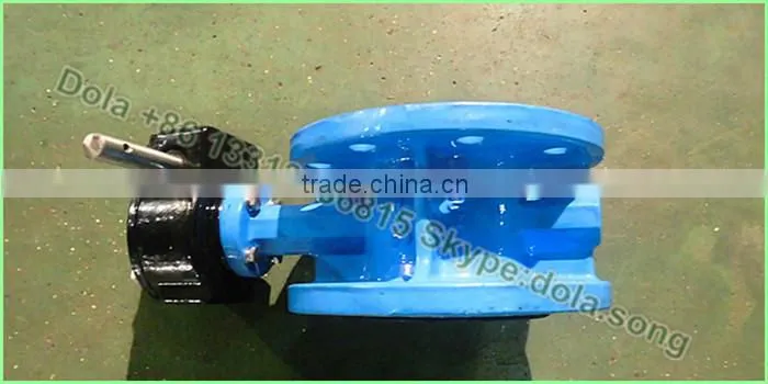 BV-DS132 8 inch standard gearbox rubber-liner valve