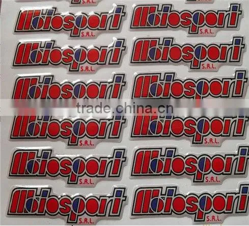 High quality epoxy resin dome sticker 3d stickers PU domes