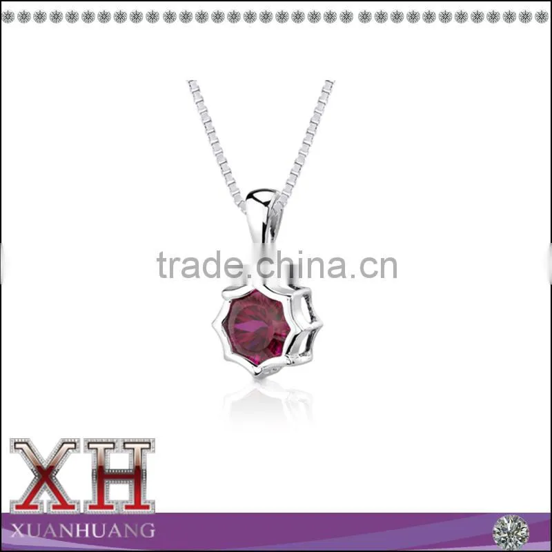 Colorful Women Snowflake Jewelry Set Snowflake Necklace Earrings Jewelry Set