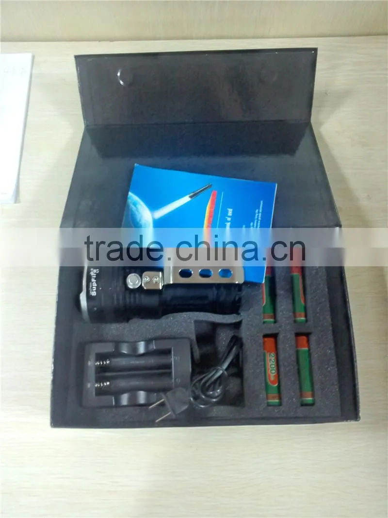 2014 Personalized Brightest Supfire CREE Xm-L U2 LED Flashlight