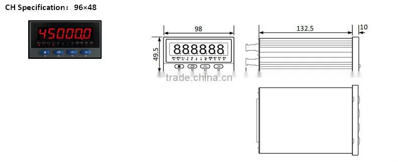 electronic digital weighing indicators