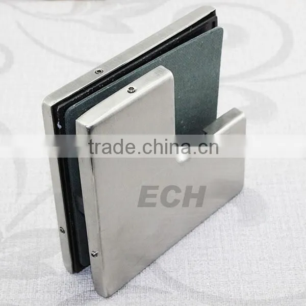 good quality stainless steel glass door patch fitting glass clamp