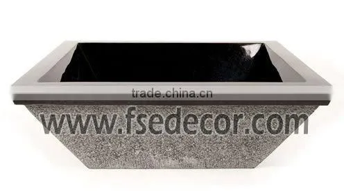 Black Granite Stone Sink(FSE-STS-087G)