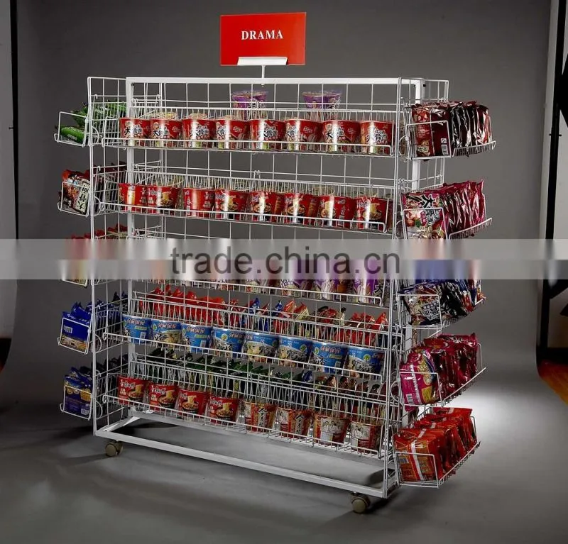 metal food display stand