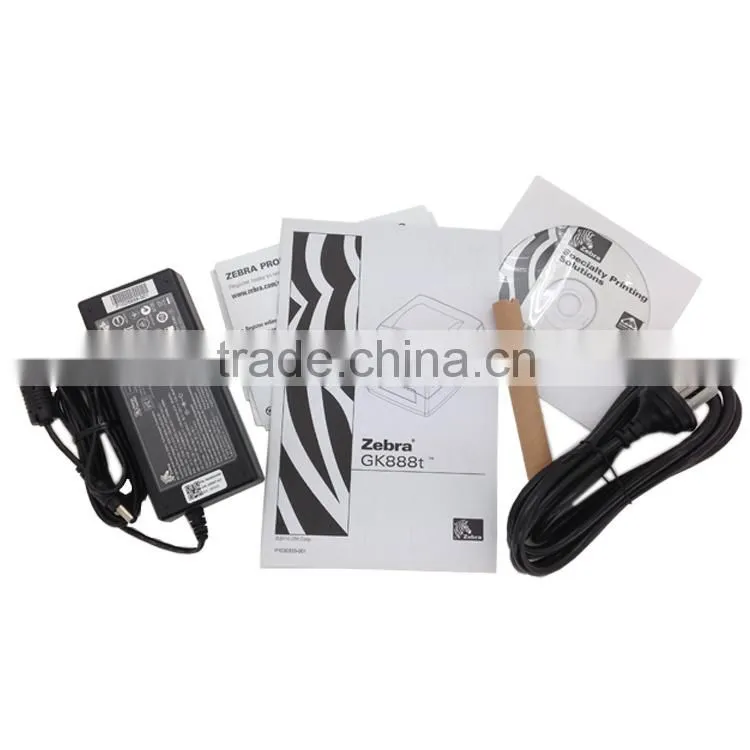 Bizsoft Zebra GK888T low price and good quality barcode label printer