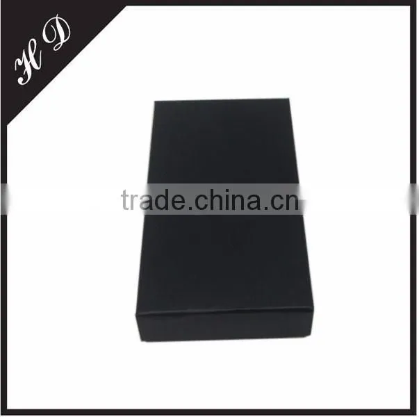 Simple Black Cardboard Necktie Gift Box