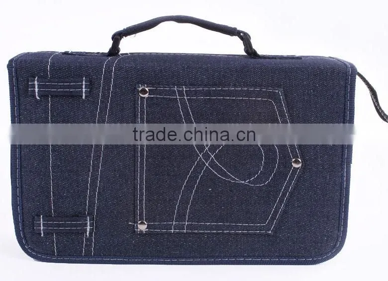 new design fashionable jeans shape cd bags