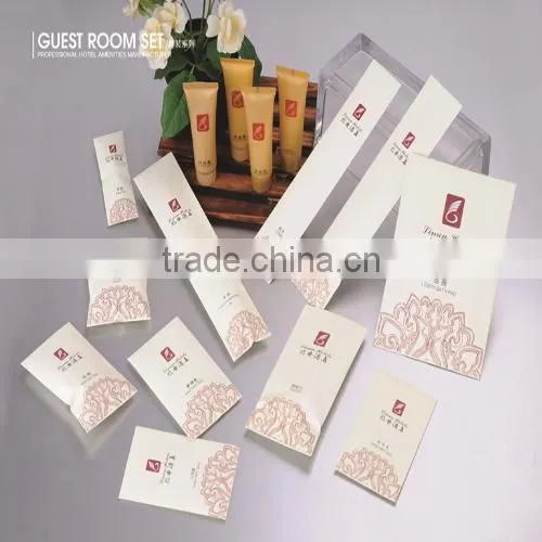 Hotel amenities manufacture supply disposable products for capsule hotel