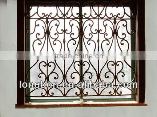 Top-selling wrought iron window bars