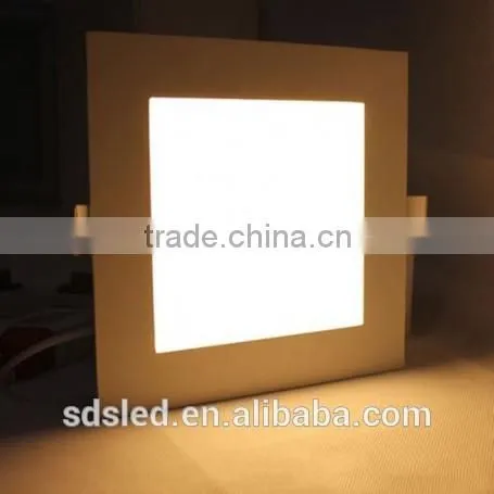 LED Panel light 9W SMD3528 Warm White Aluminum Alloy LED panel light