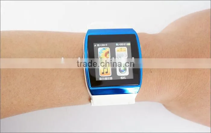 Bluetooth handsfree watch 1.5" touch screen bluetooth fashion watch mobile phone WT-50