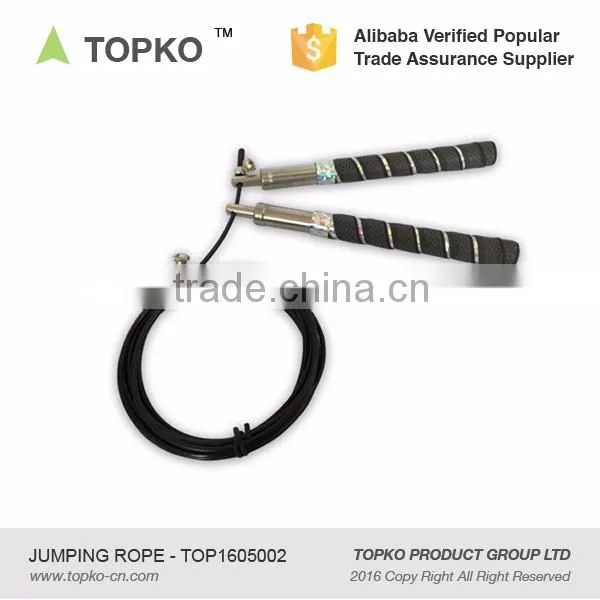 2016 New Design Braided Skipping Rope Custom Printed Private Label Speed Jumping Rope