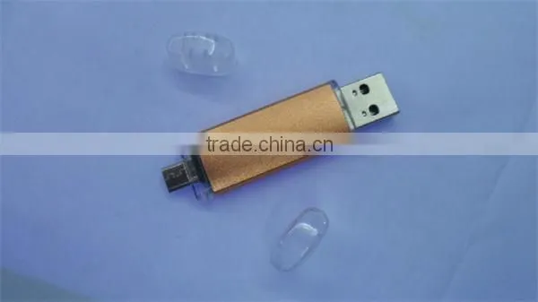 Factory Price High Quality Real Capacity Promotional Rotatable OTG USB Flash Drive 8G/16G/32G For All Smartphones
