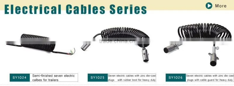 high quality seven cable wires with connector