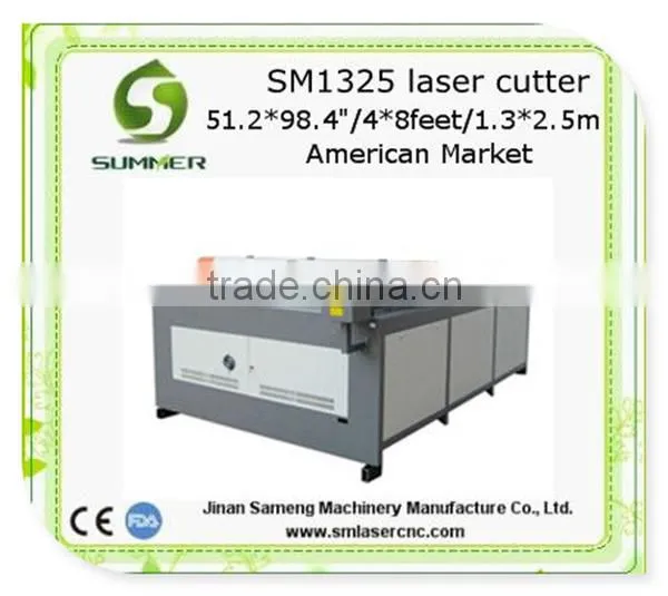 SM1325 big size 4*8 feet plywood acrylic wood plexiglass co2 laser cutter used