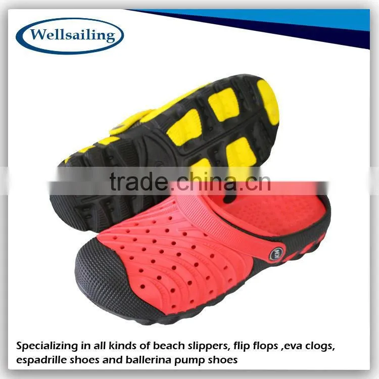 lovely kid eva and pvc children shoes clog