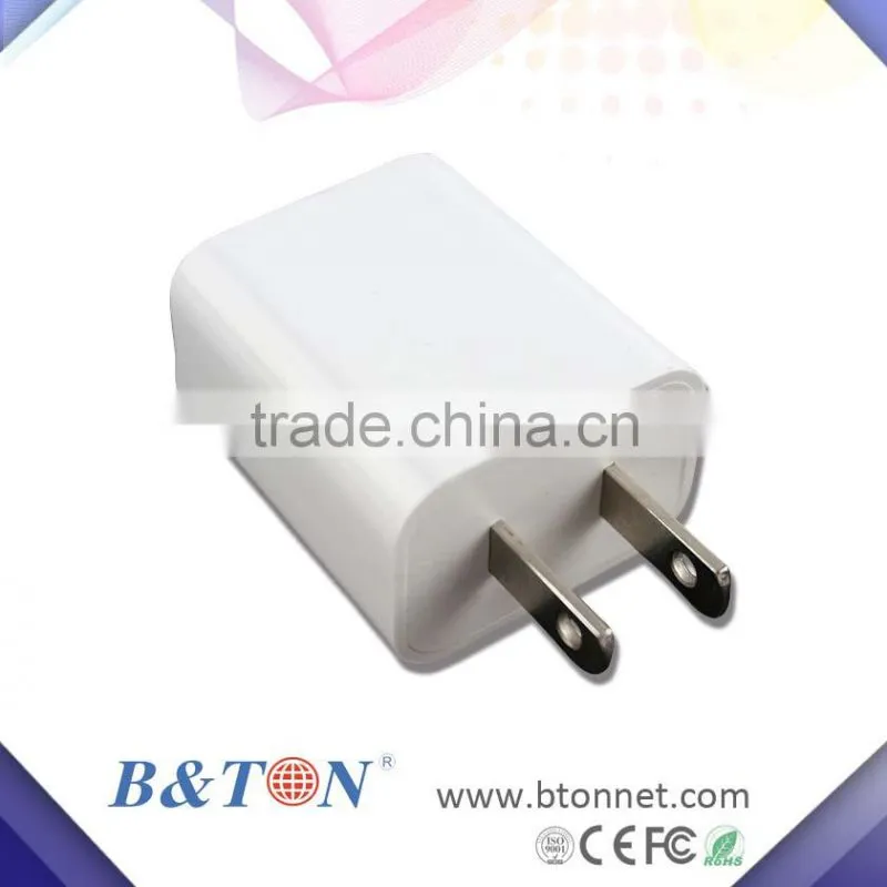 Free sample worldwide 5V 1.5A usb power adapter 220 V with EU/UK plug