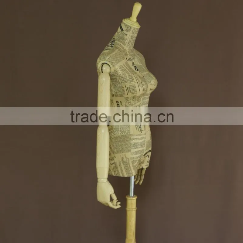 Headless sexy lady adjustable female mannequin torso/body form
