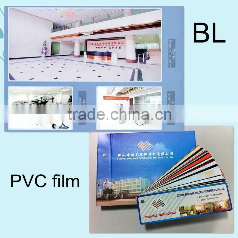 Hot sale! plastic pvc film in pure color