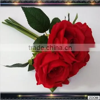 cheap wedding bouquet artificial rose wholesale