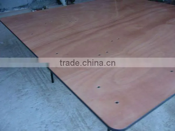 wood square conference tables