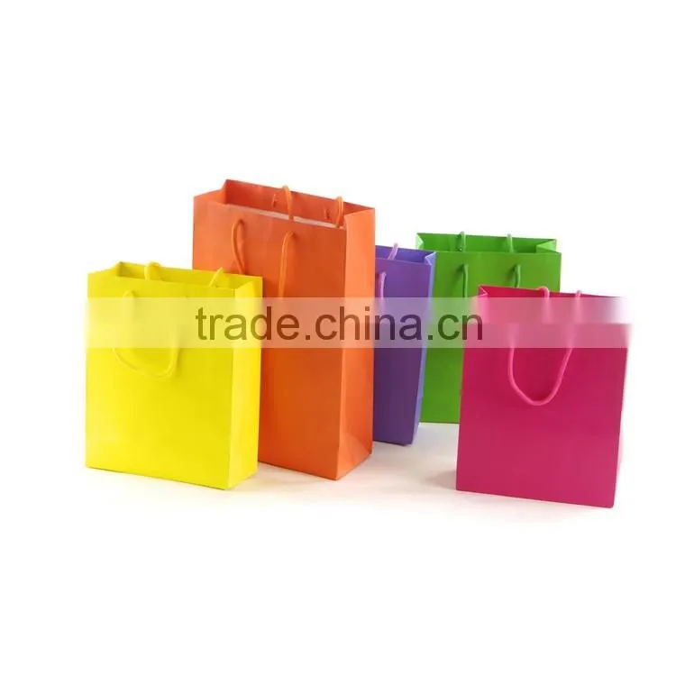 Coated art paper cloth shopping bag