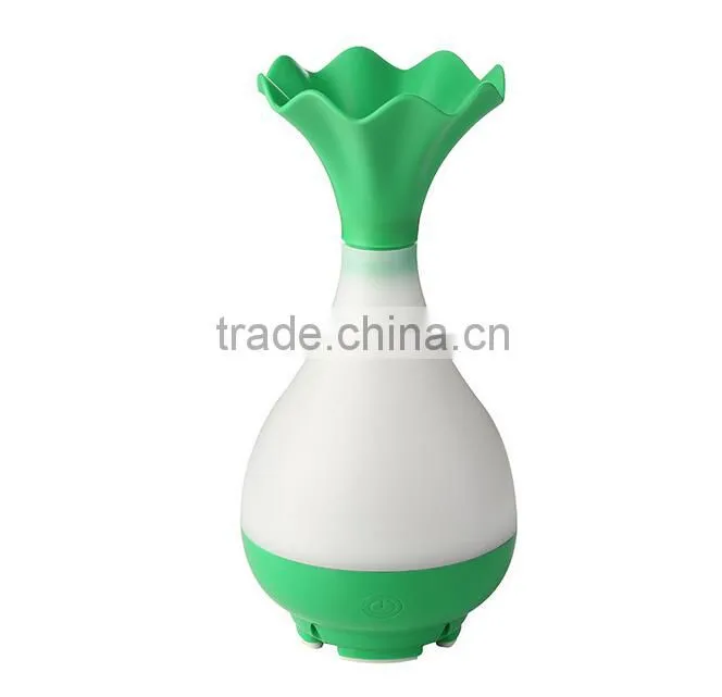 5 Color decorative Ultrasonic Home Aroma Humidifier Air Diffuser Purifier Atomizer Essential Oil Diffuser Mist Maker Fogger