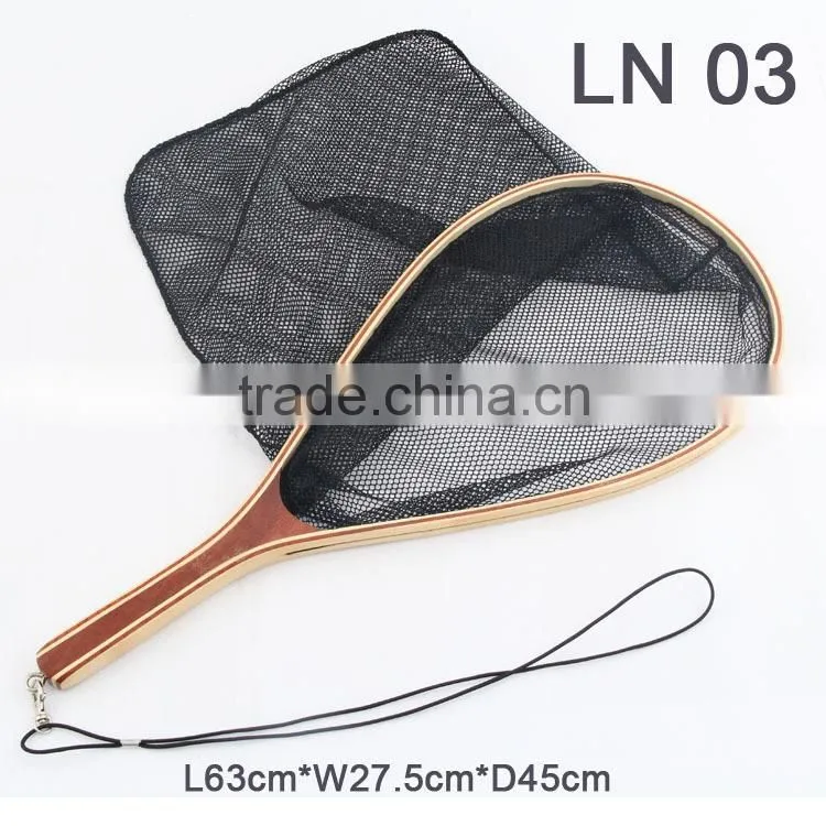 Excellent Cheap wooden Trout Landing Net