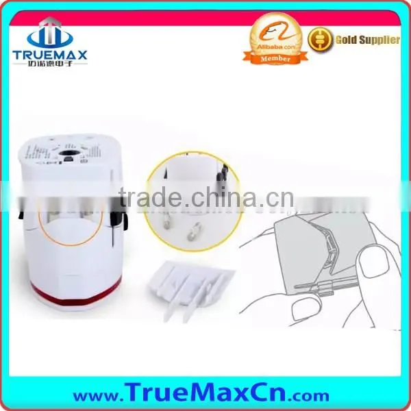 Wholesale Factory Price For Mobile Univesal Triangle Type Global Multi USB Charger