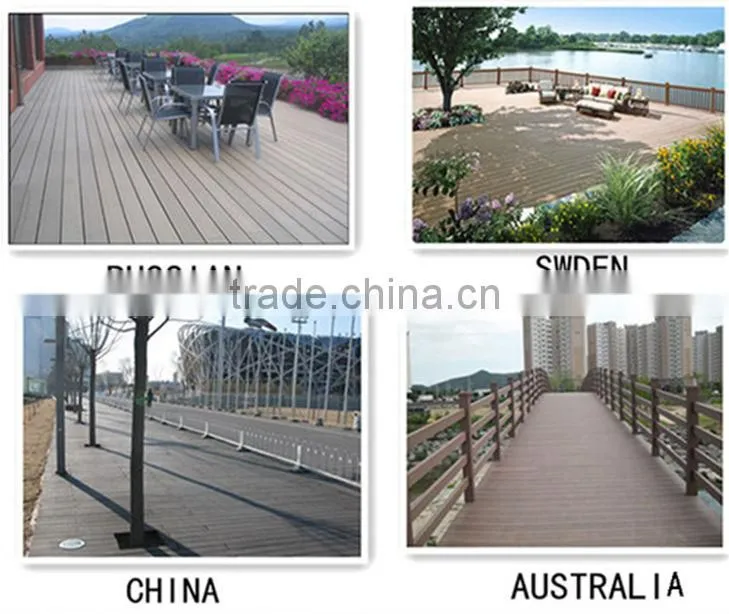 lake side wpc boardwalk