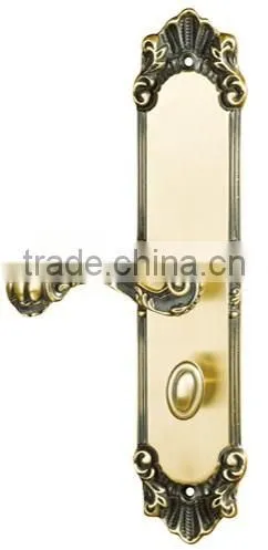 Copper electric door lock 9532RF