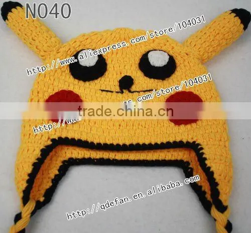 hello hot sale crochet kitty hat baby kitty hat
