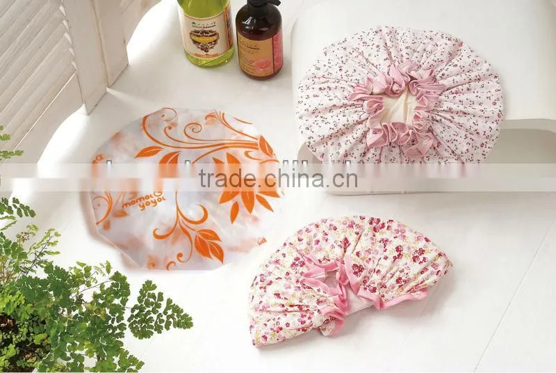 Dacron shower cap,bathing cap ,waterproof material
