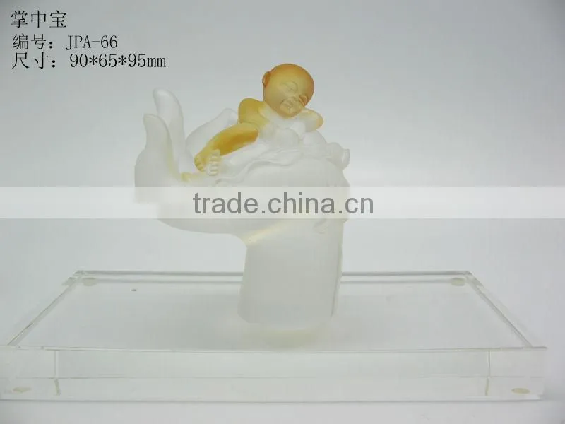 Chinese Liuli buddha Statue