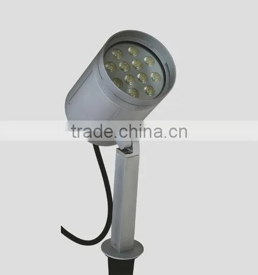 IP65 12W 170 tilting 12v led garden light