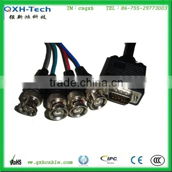 Jack HD SDI VGA to 5 BNC Monitor Cable