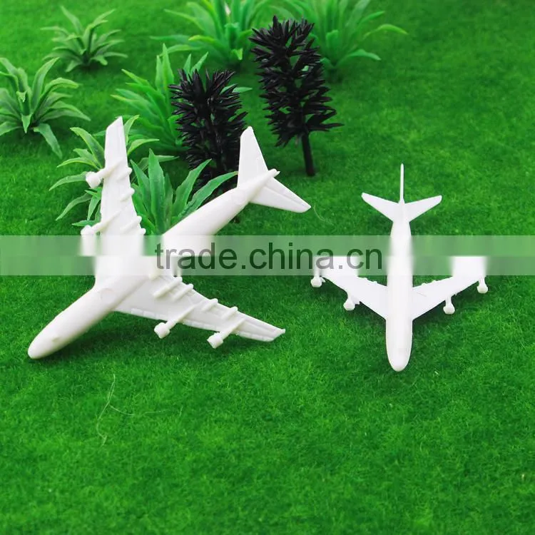 white scale plastic model building in articial crafit