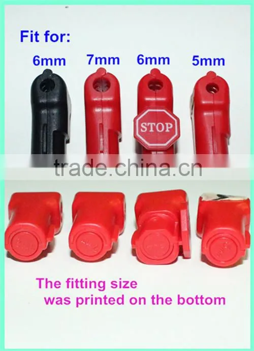 ABS magnetic security lock for display hook