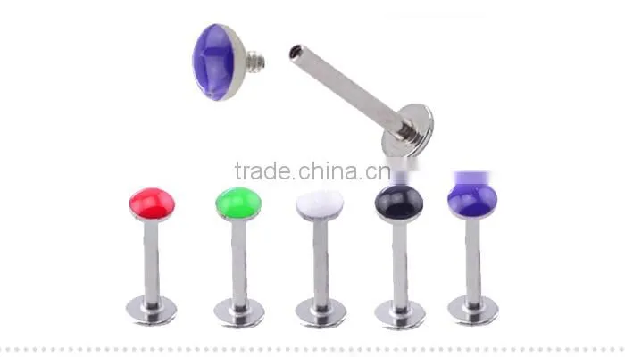 New design body jewelry lip ring hot sell body piercing labret