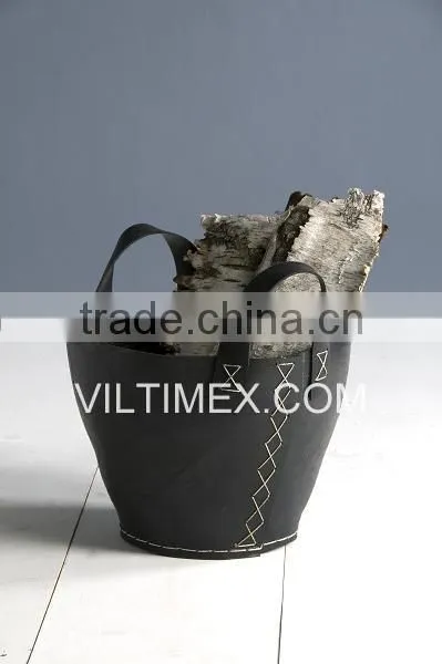 Rubber basket - 100% handmade, sturdy, virtually indestructible