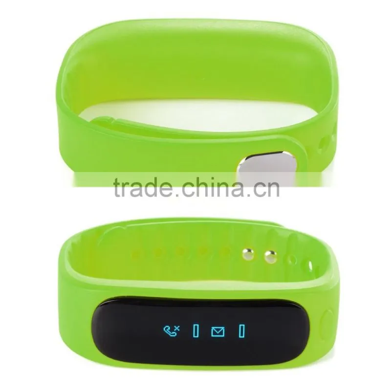 smartband Waterproof Watch OLED Fitness Sleep Tracker For iPhone Android 5 Colors Smart Bracelet Wristband