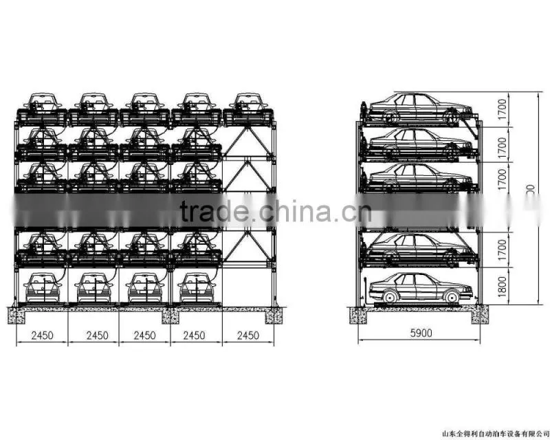Psh5 elevator smart parking system