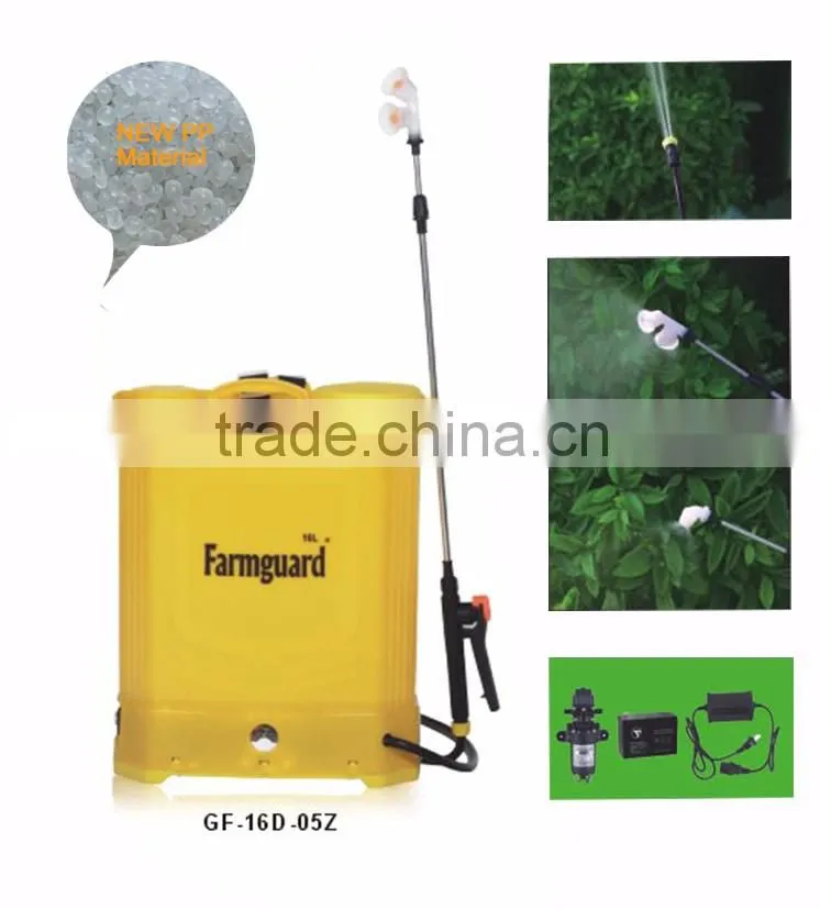 portable electric sprayer knapsack electric sprayer pump battery operated backpack sprayer