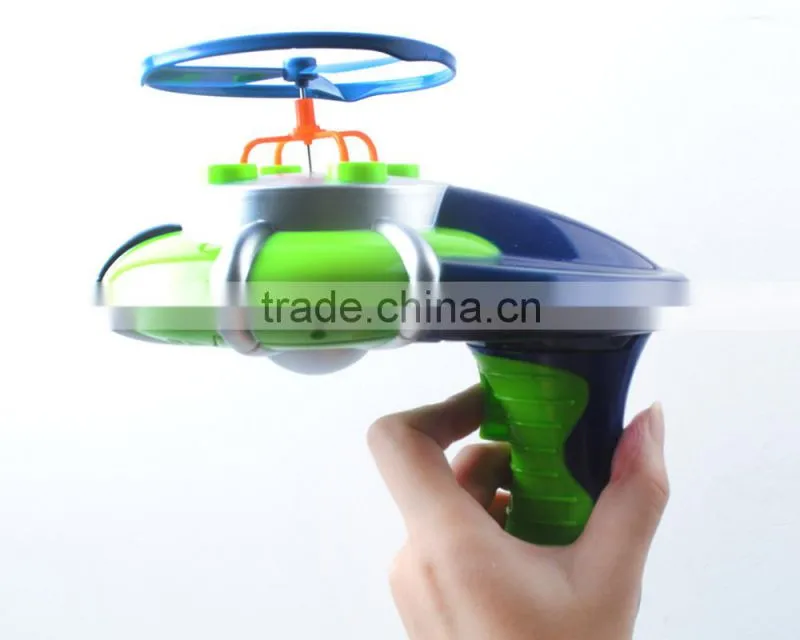 Flying saucer bubble gun, Blister Gun Toy