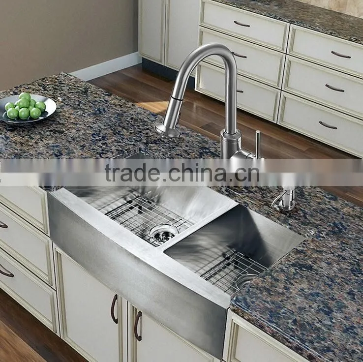 2016 new style Undermount single bowl handmade kitchen sink stainless steel sink