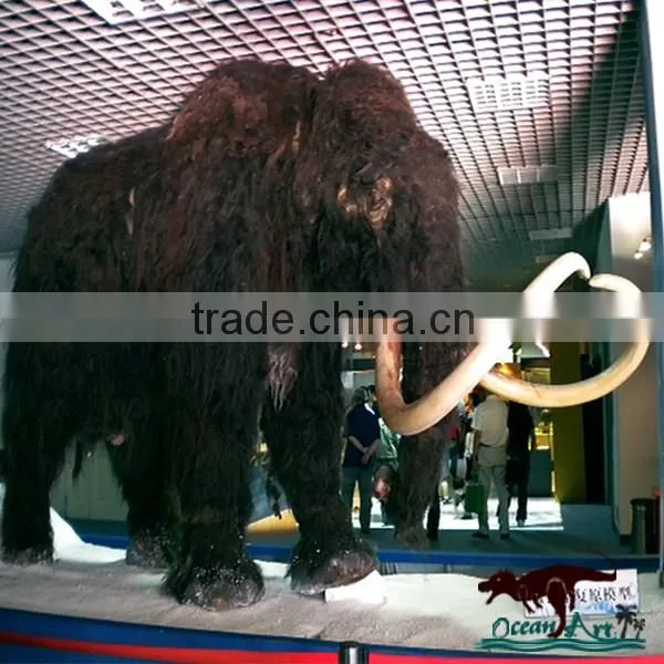 OA3020 Museum Life Size Artificial Animatronic Mammoth
