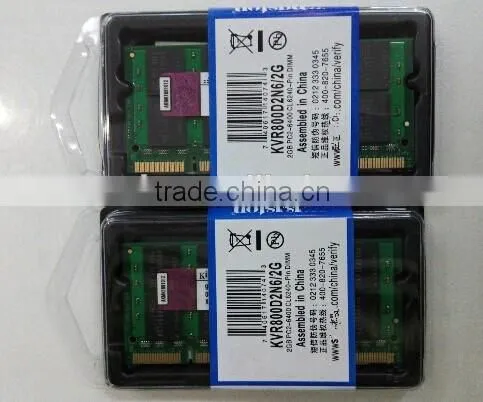 Wholesale price laptop ram memory ddr2 2gb 800mhz pc6400 original chips
