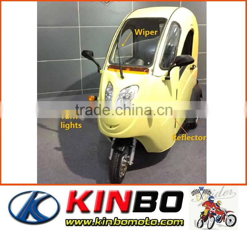 full cover tricycle for passenger