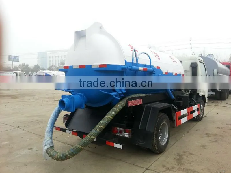 Fast delivery top service perfect quality 4*2 sewage trucks for sale