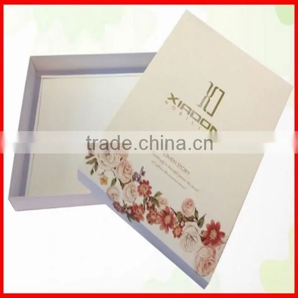 Promotional Custom New Designs Cardboard Printed Scarf Packaging Box Wholesale